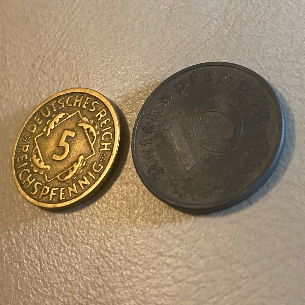 1900A, 1911A, 1926D, 1941D, & 1950D German Coin Collection - Picture 6 of 10